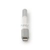 Lightning-Adapter | Apple Lightning, 8 Pólusú | 3.5 mm Aljzat | Aranyozott | 0.15 m | Kerek | Alumínium