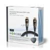 Aktív Optikai High Speed ​​HDMI Cable with Ethernet | HDMI™ Csatlakozó | HDMI™ Csatlakozó | 4K@60Hz | 18 Gbps | 20.0 m | Kerek | PVC | Fekete | Ajándék Dobozban