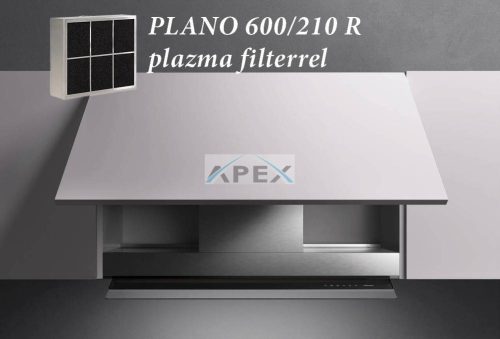 FALMEC - Páraelszívó VIRGOLA TOUCH 60 inox + plazma filter PLANO 600/210 R