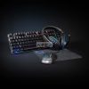 Gaming Combo Kit | 5-in-1 | Billentyűzet, fejhallgató, egér és egérpad | Fekete | QWERTY | ND Kiosztás