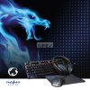 Gaming Combo Kit | 5-in-1 | Billentyűzet, fejhallgató, egér és egérpad | Fekete | QWERTY | ND Kiosztás