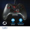 gamepad | USB Type-A | USB-áramellátású | PC | Gombok száma: 12 | Kábel hossz: 1.60 m | Fekete