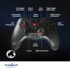 gamepad | USB Type-A | USB-áramellátású | PC | Gombok száma: 12 | Kábel hossz: 1.60 m | Fekete