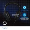 Gaming Headset | Teljes Fület Befedő Kialakítás | Stereo | USB Type-A / 2x 3.5 mm | Felhajtható Mikrofon | 2.20 m | LED