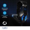 Gaming Headset | Teljes Fület Befedő Kialakítás | Stereo | USB Type-A / 2x 3.5 mm | Felhajtható Mikrofon | 2.20 m | LED