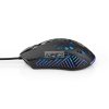 Gaming Mouse | Vezetékes | 800 / 1200 / 2400 / 3200 / 4800 / 7200 dpi | Állítható DPI | Gombok száma: 7 | Programozható gombok | Jobbkezes | 1.50 m | RGB