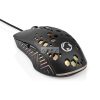 Gaming Mouse | Vezetékes | 800 / 1200 / 2400 / 3200 / 4800 / 7200 dpi | Állítható DPI | Gombok száma: 7 | Programozható gombok | Jobbkezes | 1.50 m | RGB