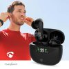 Teljesen vezeték nélküli fülhallgató | ANC (Active Noise Cancelling) | Bluetooth® | Maximális akkumulátor lejátszási idő: 30 óra | Érintés Vezérlés | Töltő tok | Kábel nélküli töltő tok | Beépített mikrofon | Hangvezérlés támogatás | Fekete