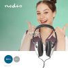 Over-Ear vezetékes fejhallgató | Kábel hossz: 2.70 m | Hangerő szabályozás | Ezüst / Fekete