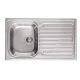 ELLECI Sky 400 DX inox medence jobb oldalt (inox, inox)