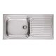 ELLECI Sky 480 DX inox medence jobb oldalt (inox, inox)