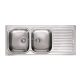 ELLECI Sky 500 DX inox medence jobb oldalt (inox, inox)