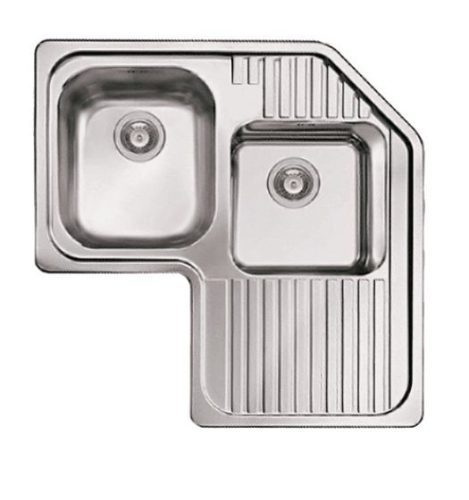 ELLECI Sky CORNER DX inox medence jobb oldalt (inox, inox)