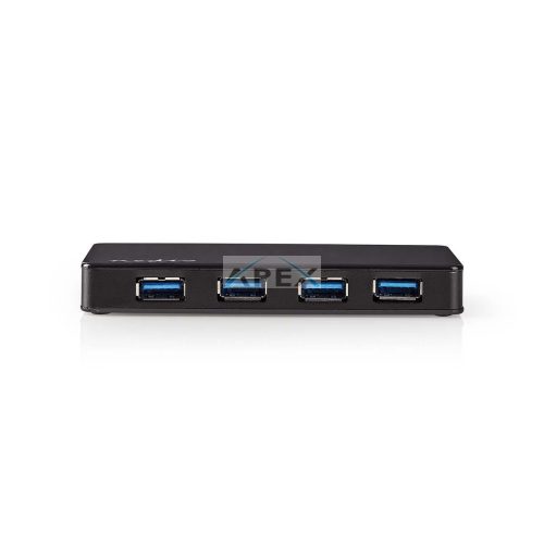 USB hub | USB-A Dugasz | 4x USB A Female | 4-Port port(s) | USB 3.2 Gen 1 | Hálózati Áramellátás / USB-áramellátású | 4x USB