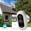 SmartLife kültéri kamera | Wi-Fi | Full HD 1080p | IP65 | Max. akku élettartam: 6 Hónap | Felhőalapú Tárolás (opcionális) / microSD (nem tartozék) | 5 V DC | Mozgásérzékelővel | Éjjellátó | Fehér