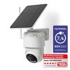 SmartLife kültéri kamera | Wi-Fi | Full HD 1080p | Dönthető billenthető | IP65 | Max. akku élettartam: 5 Hónap | Felhőalapú Tárolás (opcionális) / microSD (nem tartozék) | 5 V DC | Mozgásérzékelővel | Éjjellátó | Fehér