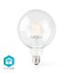 SmartLife LED izzó | Wi-Fi | E27 | 500 lm | 5 W | Meleg Fehér | 2700 K | Üveg | Android™ / IOS | G125 | 1 db