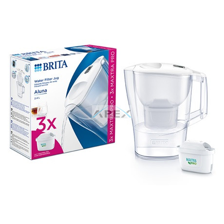 BRITA ALUNA2,4L 1053054 vízszűrő kancsó szett