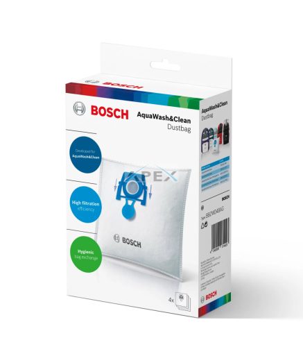 BOSCH Porszívó porzsák AquaWash&Clean 4 db