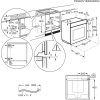 AEG BCE558370M STEAMBAKE BEÉPÍTHETŐ SÜTŐ, KATALITIKUS TISZTÍTÁS, MAGHŐMÉRŐ