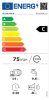 De Dietrich telj.beép.mosogatógép, 60 cm, 14 teríték, 7 program, 5 hőmérséklet, C energiaosztály, DCJ434DB