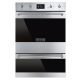 SMEG DUPLA PIROLITIKUS HŐLÉGKEVERÉSES SÜTŐ, Classica design, 60x88 cm, LCD, inox