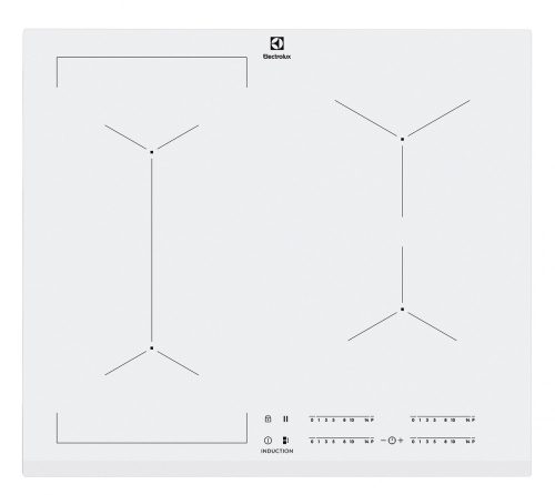ELECTROLUX EIV63440BW Beépíthető indukciós főzőlap, Bridge funkció, 60 cm