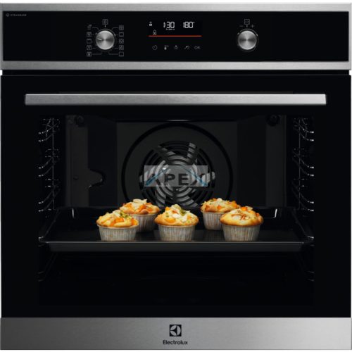 ELECTROLUX EOD6P77WX SteamBake Beépíthető sütő, WiFi, maghőmérő, pirolitikus tisztítás