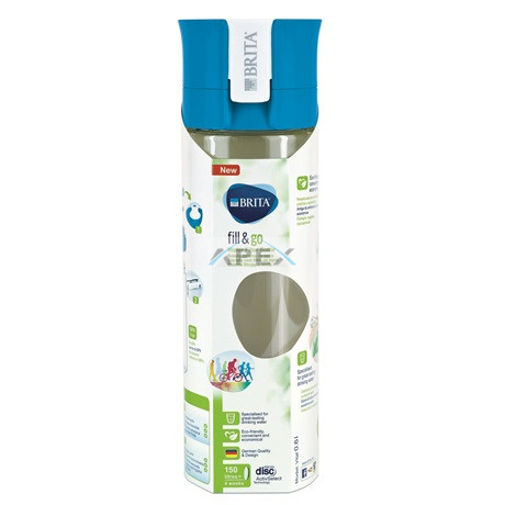 BRITA FILL&GO VITAL 600ML KÉK vízszűrő kulacs