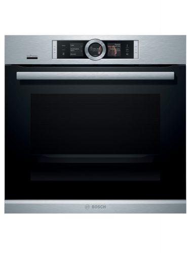 BOSCH HSG636XS6 Serie | 8, Beépíthető gőzsütő, 60 x 60 cm, Nemesacél, HSG636XS6, Home Connect