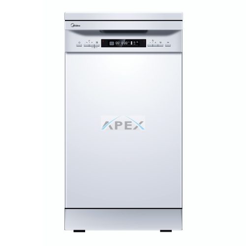 MIDEA MFD45S350W-HR szabadonálló keskeny mosogatógép,  5 ÉV GARANCIA!