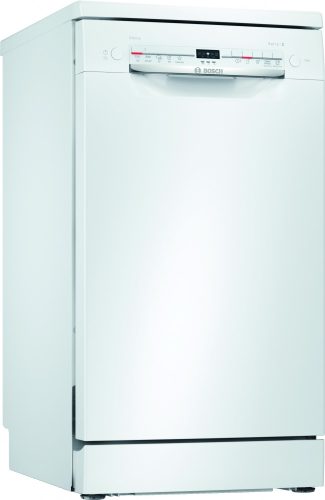 BOSCH SPS2IKW04E Serie | 2, Szabadonálló mosogatógép, 45 cm, Fehér, SPS2IKW04E, Home Connect