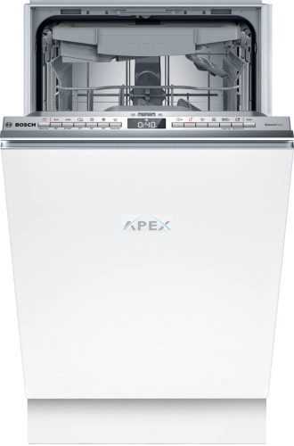 BOSCH SPV4HMX10E Serie | 4 Beépíthető mosogatógép, 45 cm, Nemesacél