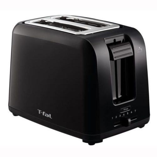 Tefal TT1A1830 Vita Plastic kenyérpirító, 800W, 2 kenyérsütő nyílás, fekete (TT1A1830)