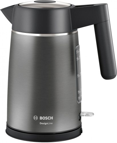 BOSCH TWK5P475 Vízforraló, DesignLine, 1.7 l, szürke, TWK5P475