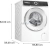 BOSCH WGH256A0BY Serie | 6, Elöltöltős mosógép, 10 kg, 1600 fordulat/perc